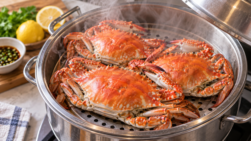 꽃게 찌는법 시간·손질방법, 비린내 없이 맛있게 찌는 순서