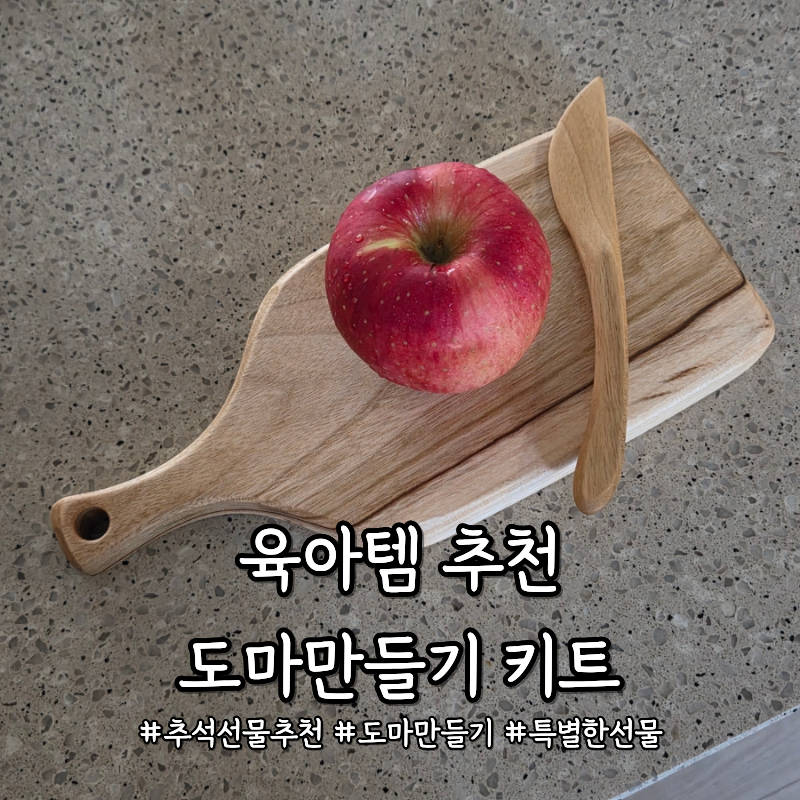 도마만들기 키트 추천 나무도적 플레이팅 도마