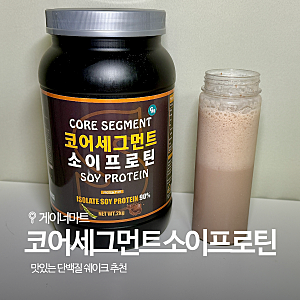 속 편한 식물성 단백질파우더 추천, 게이너마트 소이 프로틴 초코맛 솔직 후기