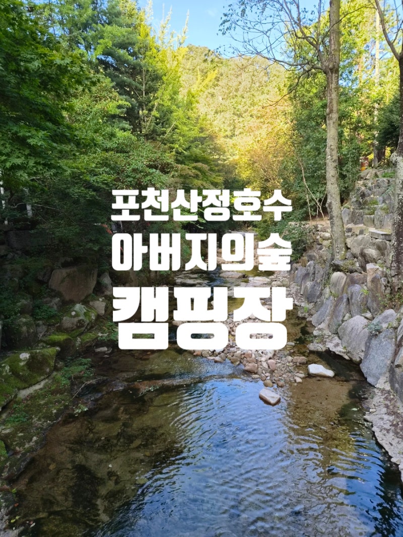 포천 아버지의 숲 캠핑장, 단풍명소 단풍캠핑장 추천 몇 번을 가도 또 가고 싶은 이유와 산책....