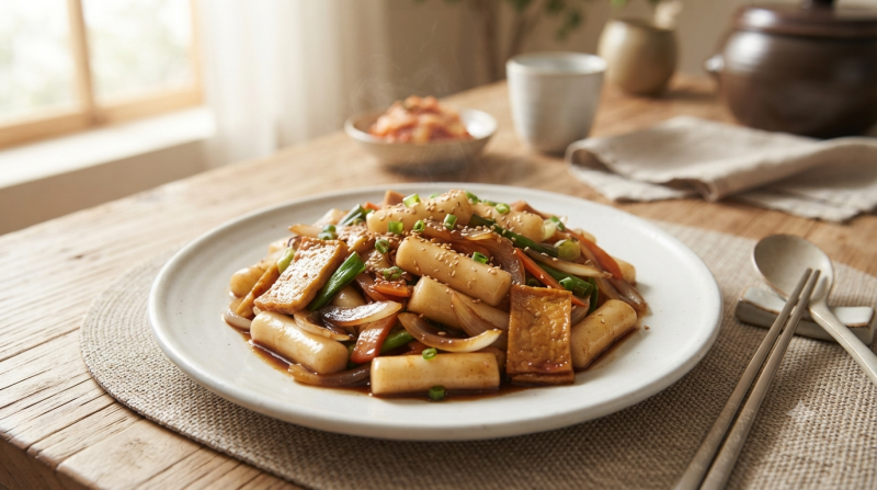 초간단 간장 떡볶이 | 간장 떡볶이 황금 레시피