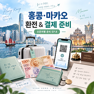 홍콩 마카오 환전 얼마나? 현금·네이버페이·토스카드 이렇게 준비했어요 [신혼여행 준비 EP.....