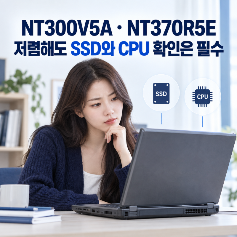 삼성 노트북 NT300V5A부터 NT371B5L까지, 중고 가격보다 먼저 볼 성능 차이