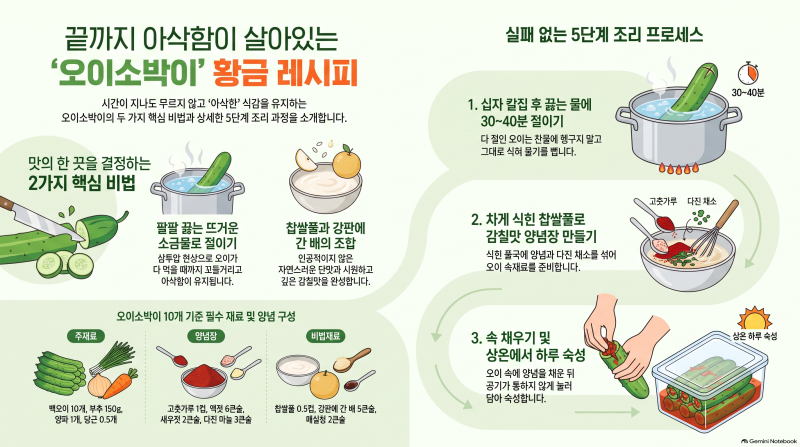 오이소박이 황금레시피