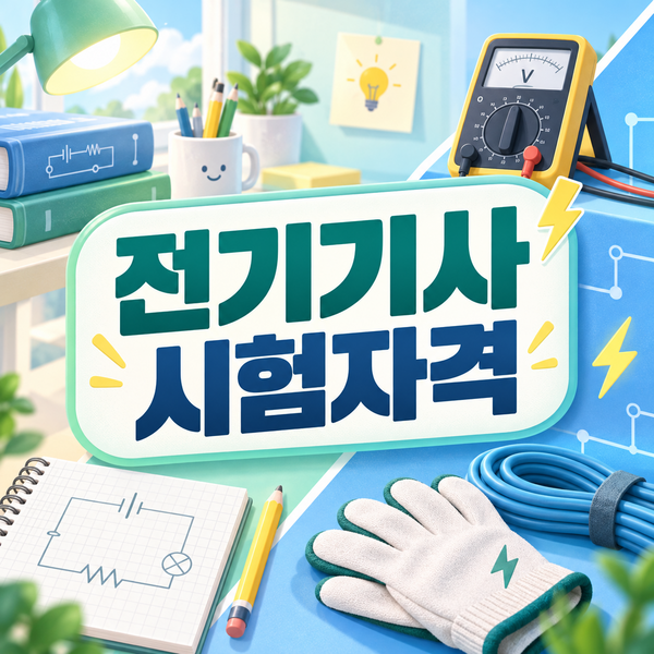 전기기사 시험자격 비전공 직장인은 접수일에서 거꾸로 맞춰요