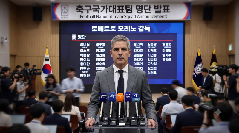 모레노호 1기 축구대표팀 명단 발표! 9·10월 A매치 일정 및 예상 라인업 총정리
