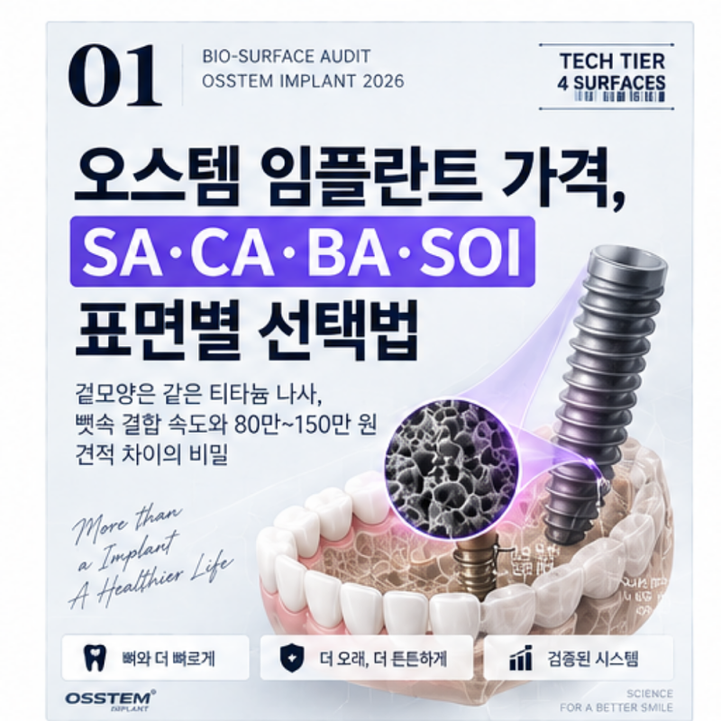 오스템임플란트가격 이것만은 꼭 알아두세요