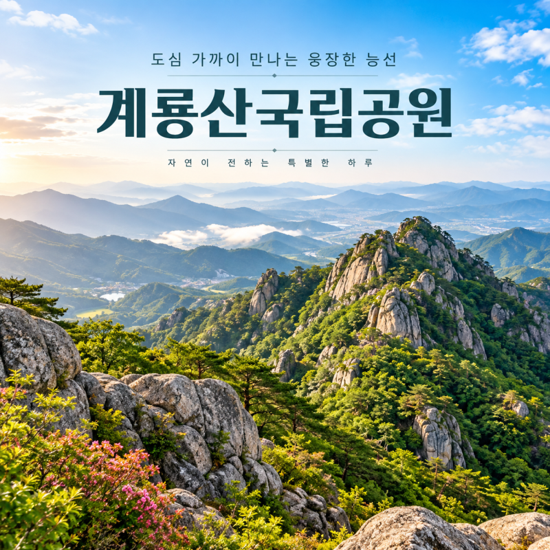 닭 벼슬 쓴 용을 닮았다는 산, 계룡산 국립공원 등산 코스 총정리
