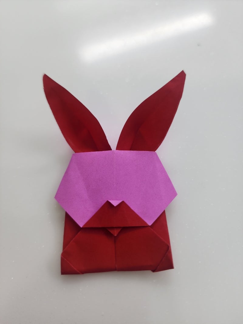 입체귀토끼접기(색종이반장)쉬운종이접기/동물접기