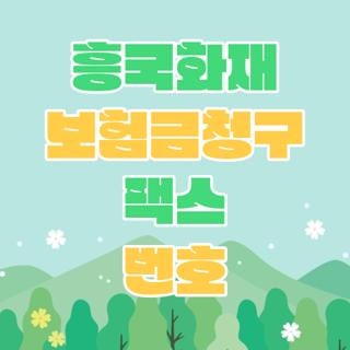 흥국화재 보험금청구 팩스 번호 대표 전화번호 및 상담원 연결 단축번호 꿀팁 총정리