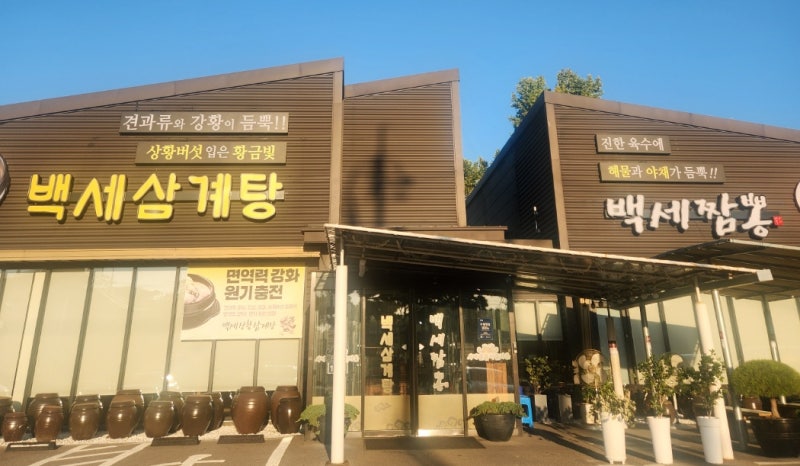 [수원 파장동 맛집] 삼계탕과 짬뽕을 한 번에? 백세삼계탕 수원파장본점 가족 외식 후기!