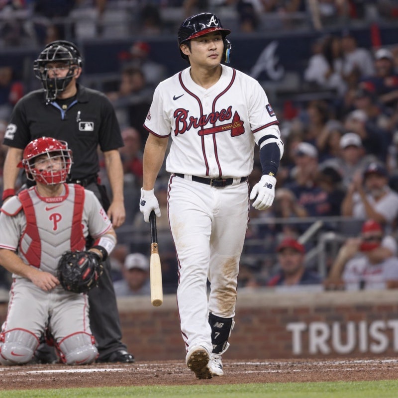 [MLB] '2타수 무안타인데 4경기 연속 출루' 애틀랜타 김하성, 볼넷 2개가 남긴 숙제