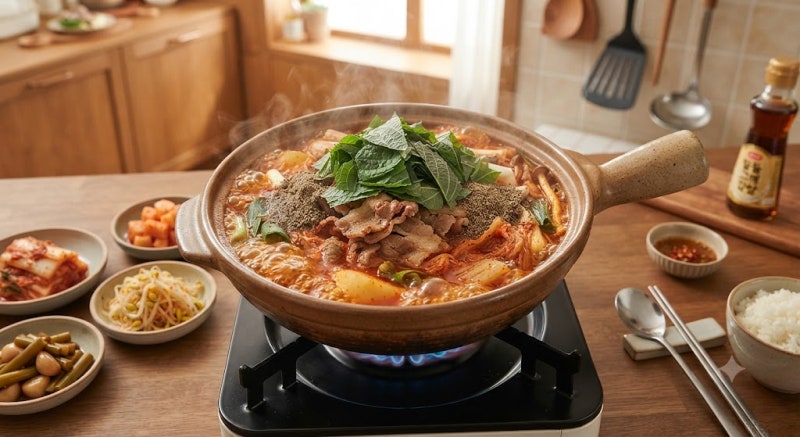 정호영 셰프 대패삼겹살 감자탕 레시피 집에서 간단하게 만들기