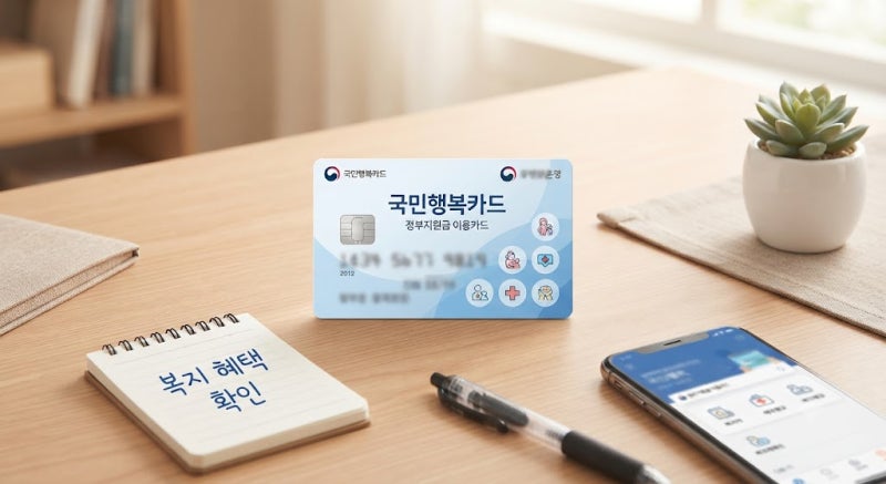 신용불량, 개인회생 중에도 유치원, 어린이집 지원금 국민행복카드 발급 방법과 체크카드 전....