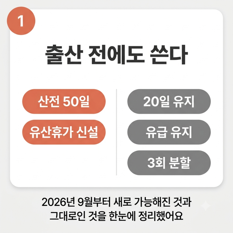배우자 출산휴가 사용시기 확대 신청방법