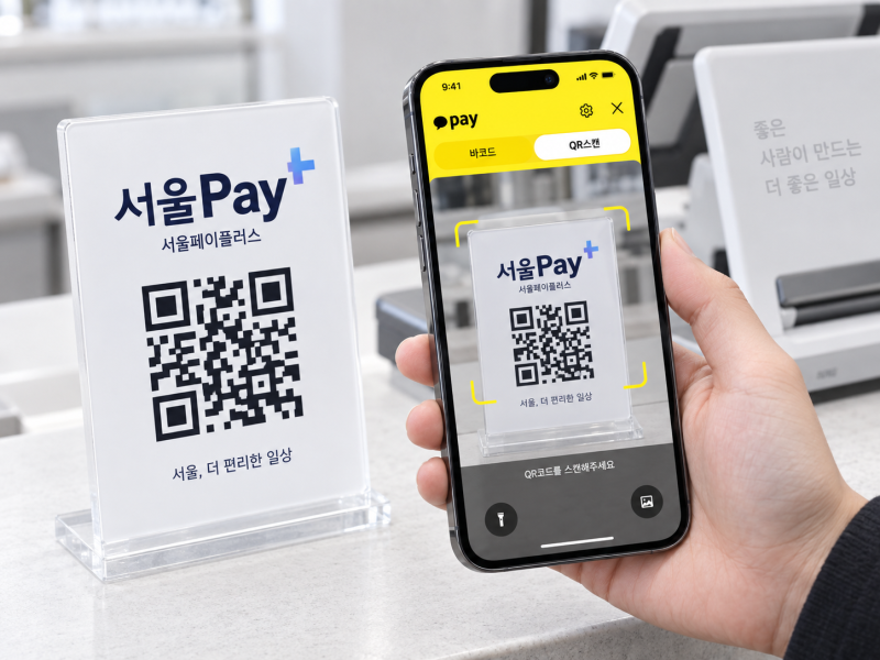 “카카오페이에서도 된다?” 카카오페이 서울페이플러스 QR 결제 사용방법