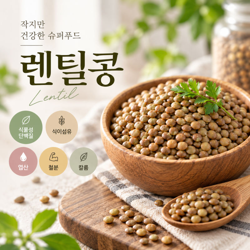 렌틸콩 효능 먹는법 밥짓기 전 불려야 할까? 부작용까지