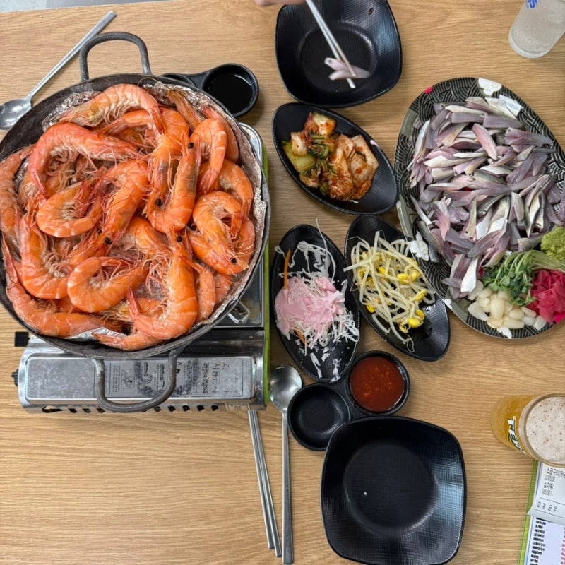 [경기 수원] 수원농수산물도매시장 생새우, 전어회 주말시세정보 “희망수산”만족후기