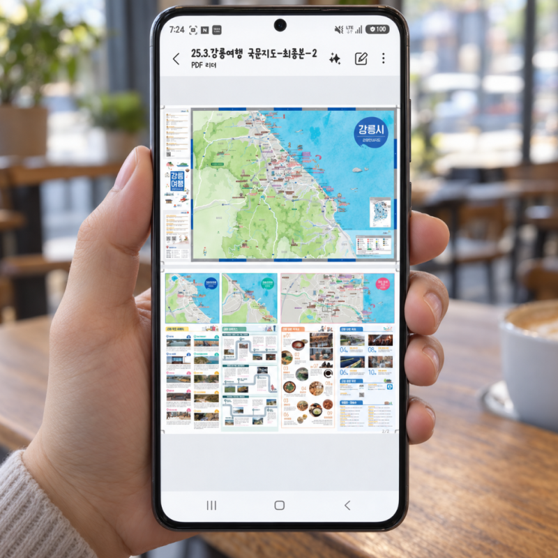 Gangneung, Gangwon-do Attractions: How to Download a Travel Map of Gangneung Tourist Spots