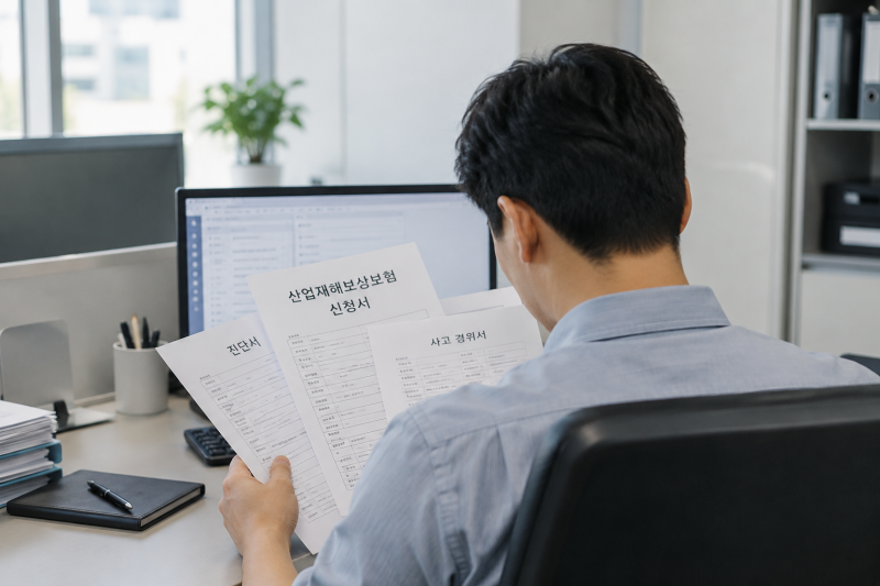 일용직 산재처리 산업재해 처리과정