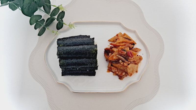 염정아 충무김밥 레시피 언니네 산지직송 어묵 오징어무침