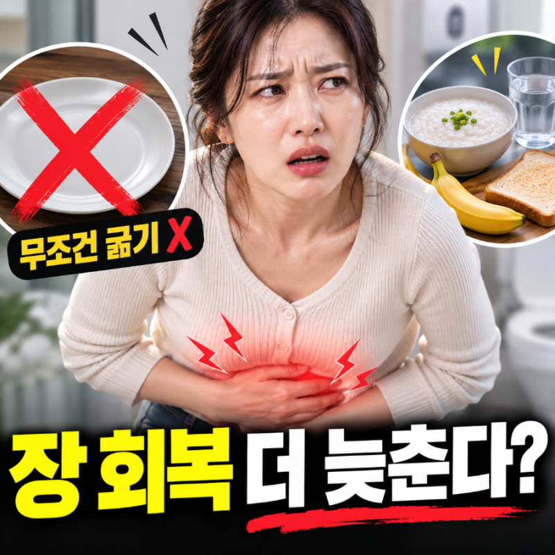 설사 원인 (+멈추는법, 좋은 음식) - 무조건 굶으면 오히려 손해? 장 회복을 늦추는 잘못된 대....