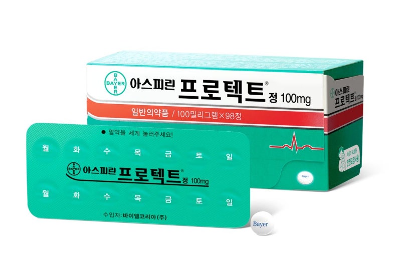 아스피린프로텍트정100mg 효능·부작용·복용법 총정리