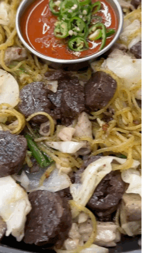 송도곱창볶음맛집 신림순대타운 뺨치는 백순대본가새맛 송도점 솔직후기
