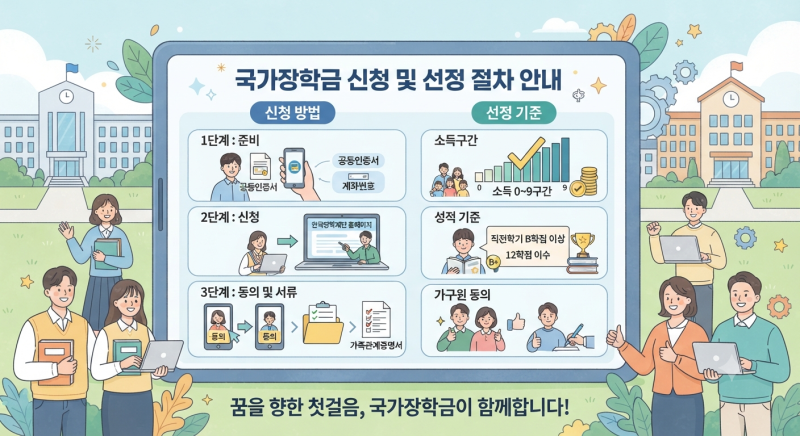 성남시장학회 장학금과 성남시 다자녀가구 대학생 등록금 신청방법