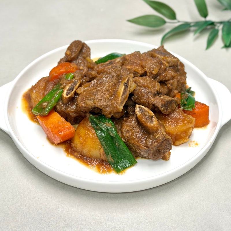 소갈비찜 레시피, 과일 양념으로 부드럽게 만들기