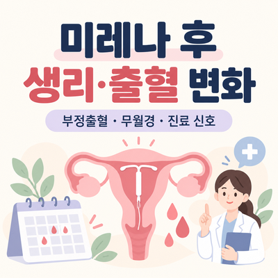 미레나 후 생리·출혈 변화 총정리｜부정출혈·무월경·병원 가야 할 증상