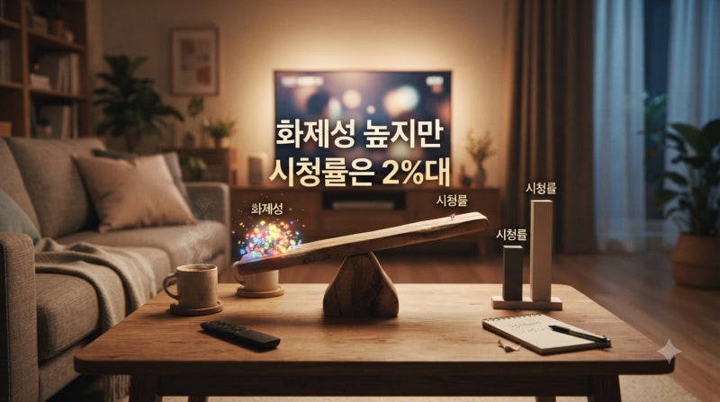 서강준 안은진, 2%대 시청률 고전… 화제성과 엇갈린 이유