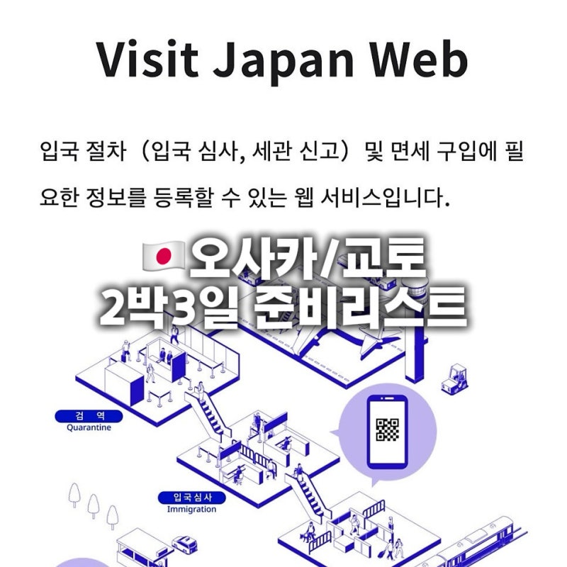 오사카/교토 2박 3일 자유여행 준비물리스트 + 일본 렌터카(국제면허증) 하는 방법