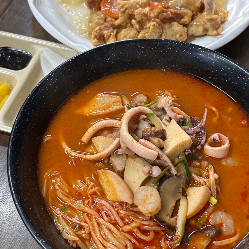 [전북 군산시|군산 짬뽕거리속 중식 맛집 발견]홍영장