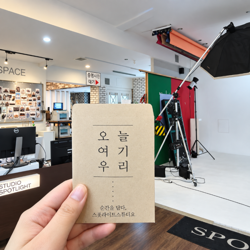 청주 성안길 증명사진관 스폿라이트 청주점