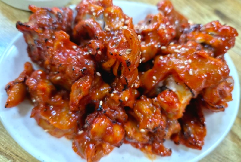 [대전맛집] 매콤함에 중독되는 적덕식당! 두부오징어 & 양념족발 솔직 후기