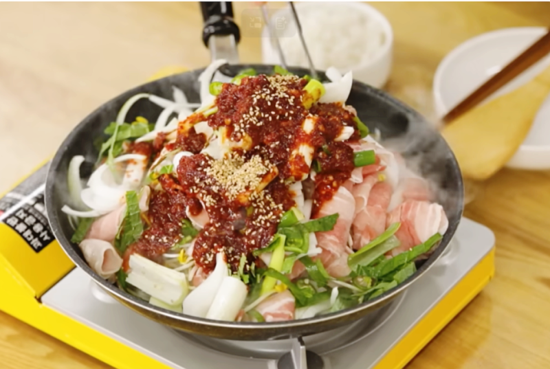 대패삼겹살 백종원 콩나물불고기 레시피