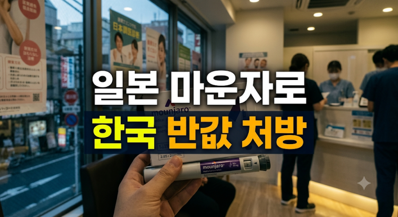 일본 마운자로 처방 성지 가격 비교 및 현지 구매 총정리