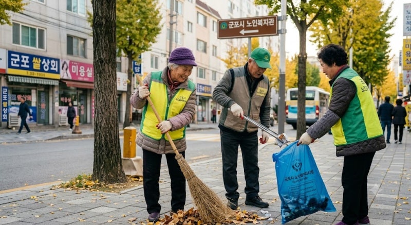 경기도 군포시 시니어 일자리 한곳에서 보기,급여기준,선발기준,신청절차,수행기관,