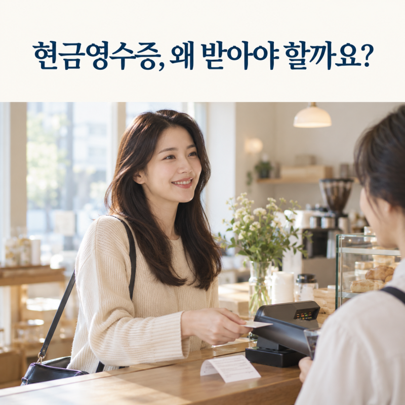 현금영수증 왜 받아야 할까? 소득공제 30%의 진짜 의미