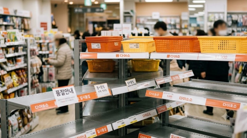 다이소 단종 소문의 진실! 품절 대란템 매장 재고 확인 꿀팁 및 대체품 정리