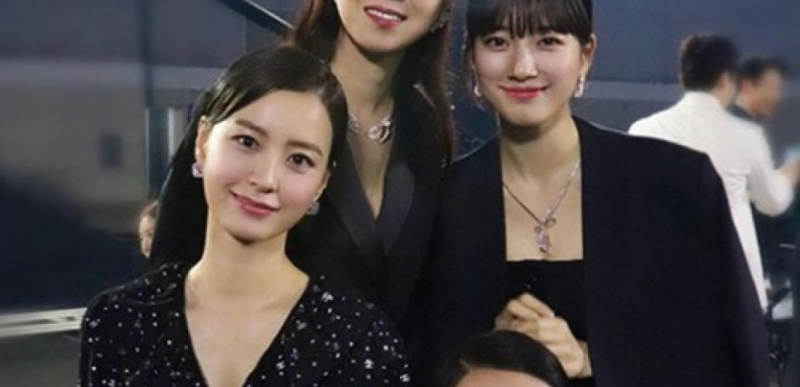 30대 때도 안 밀리더니... 4년 뒤 수지와 다시 만난 43세 정유미 미모