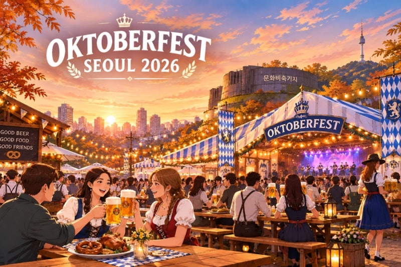 옥토버페스트 서울 2026, 서울에서 독일 맥주축제가 열린다고?