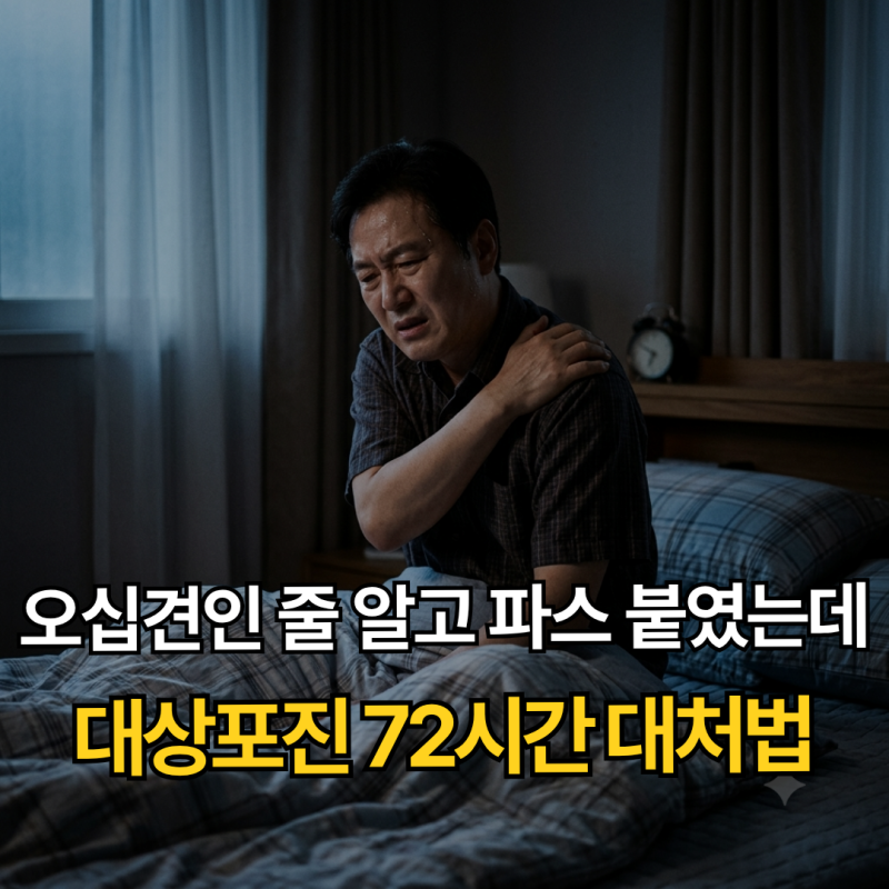 오십견인 줄 알고 파스만 붙였는데... '어깨 대상포진' 72시간 골든타임 지키는 4가지 대처법
