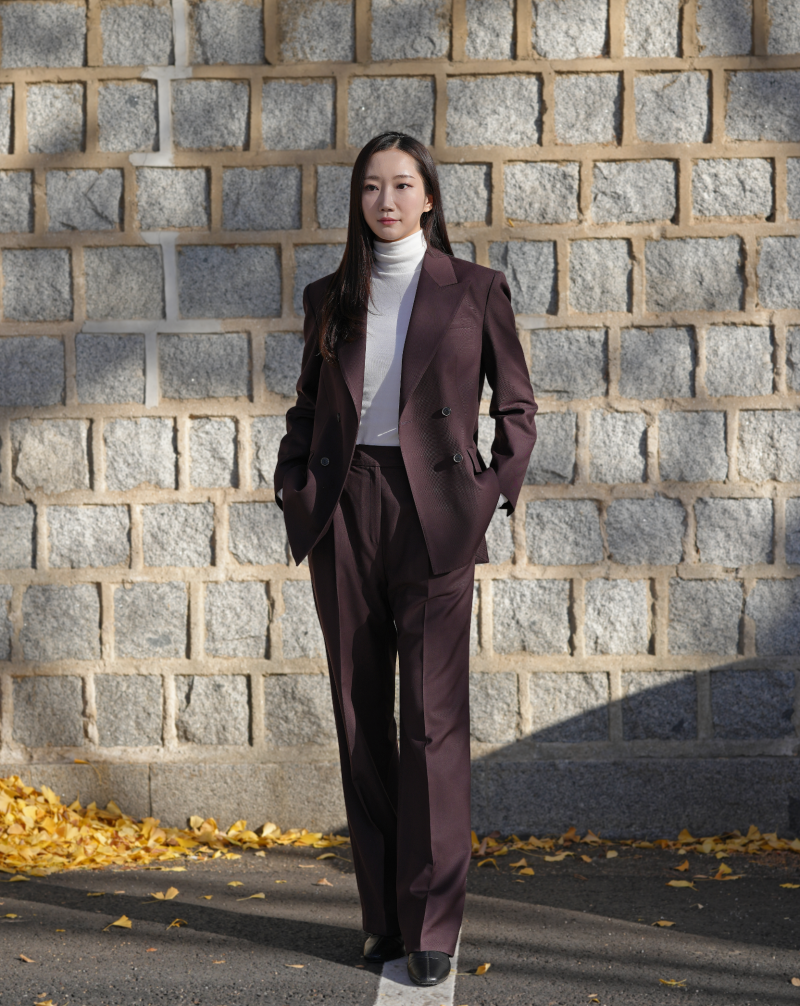 여자들이 입는 멋스러운 정장 [여성맞춤정장]