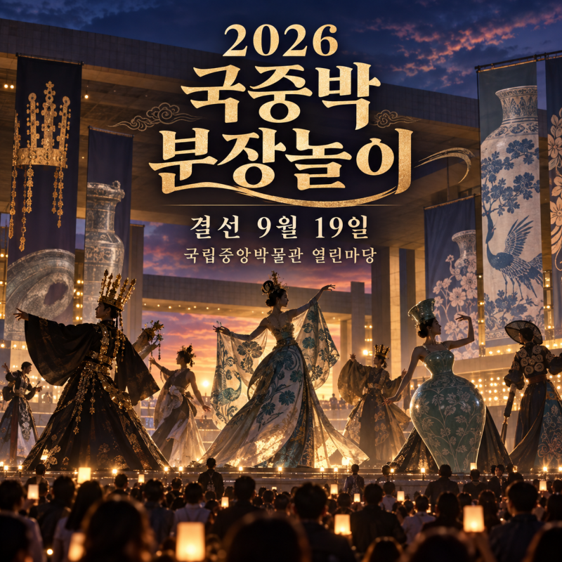 2026 국중박 분장놀이 결선 9월 19일｜일정·장소·관람 전 확인사항