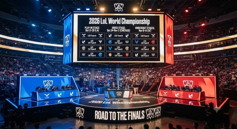 2026 롤드컵 일정과 LCK 진출팀 총정리