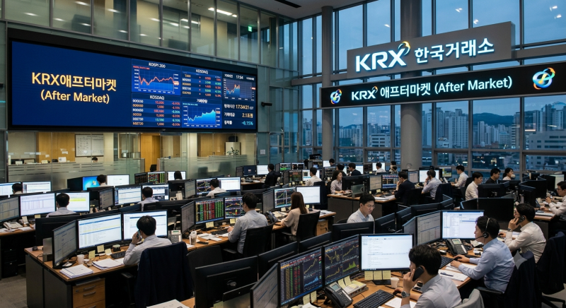 KRX 애프터마켓 개장 시간과 거래 방법, 9월 14일부터 이렇게 바뀝니다