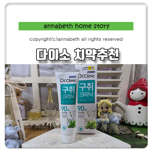 다이소 치약추천 2080 닥터클리닉 구취클리닉 직접써본후기