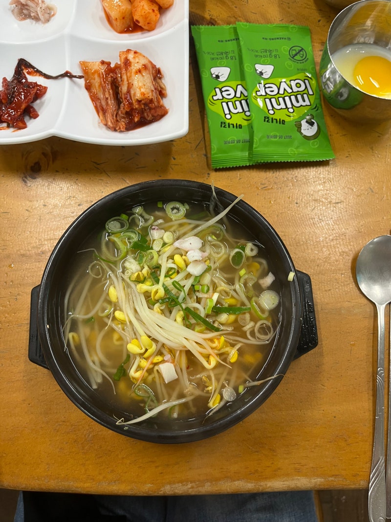 전주 콩나물국밥 맛집 왱이 웨이팅 주차 내돈내산 후기